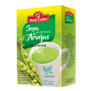 Instant Soup Pea 12pk/4un Monte Cudine